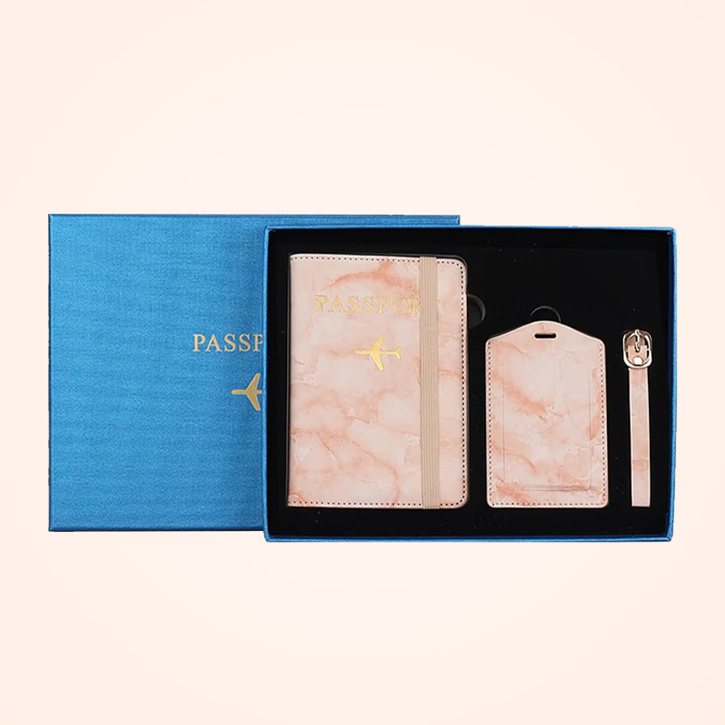 passport holder and luggage tag set suppliers Dixianbags